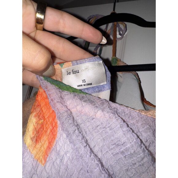 Aritzia Le Fou Wilfres Hater Swing Fruit Printed Maxi Dress - Picture 8 of 8